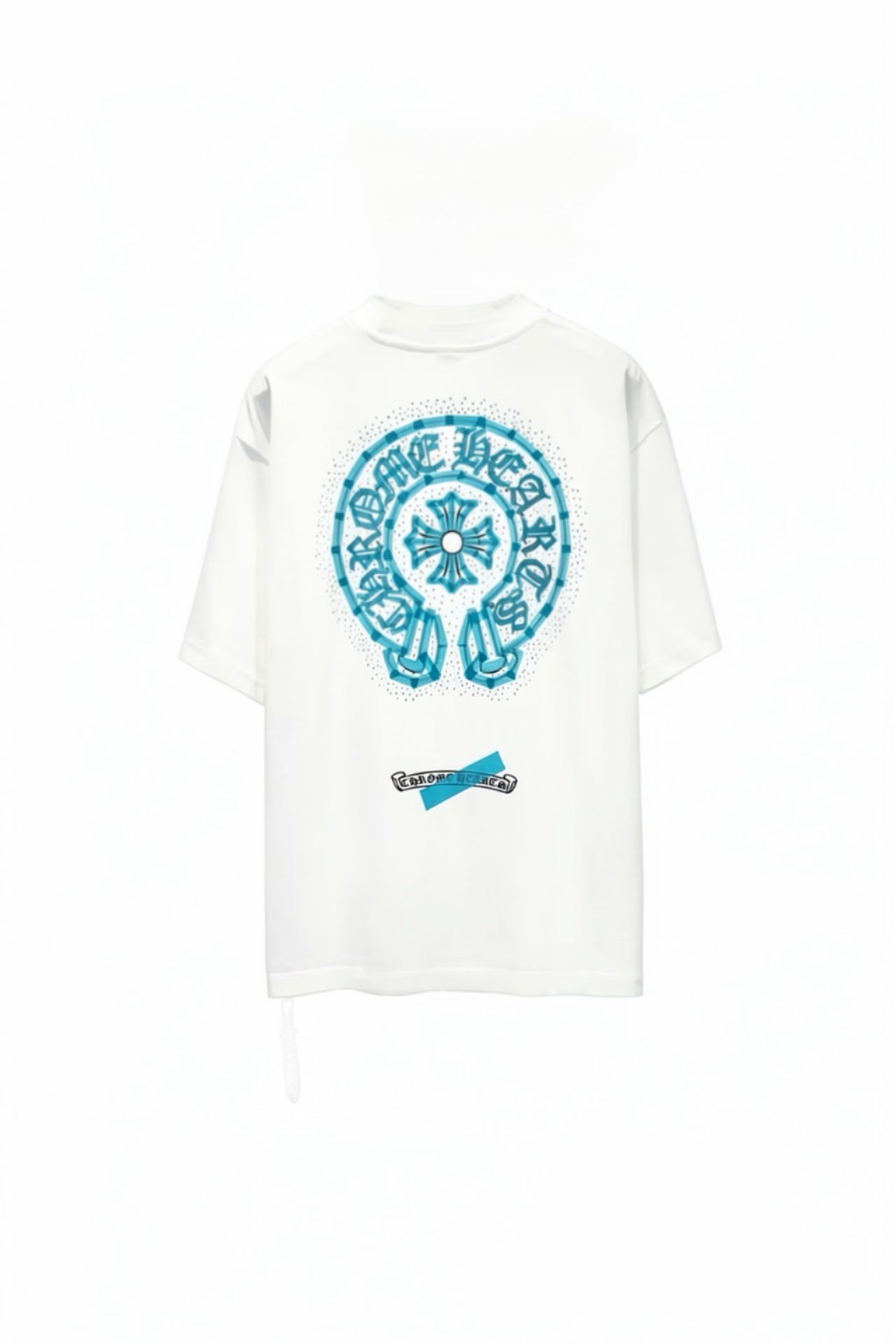 White Chrome Heart T-Shirts