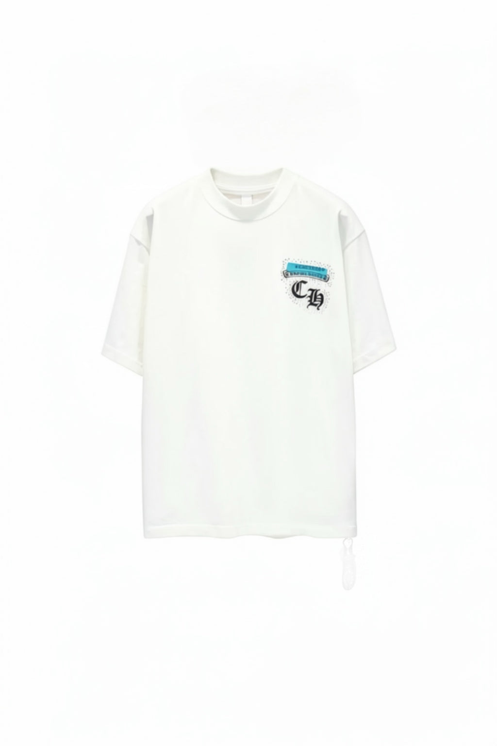 White Chrome Heart T-Shirts