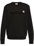 Moncler Cotton Sweatshirts Flocked Logo