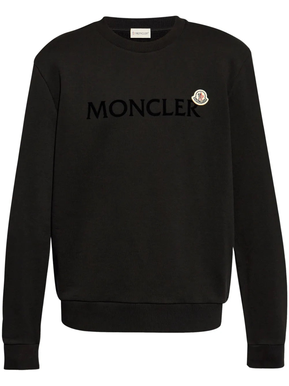 Moncler Cotton Sweatshirts Flocked Logo