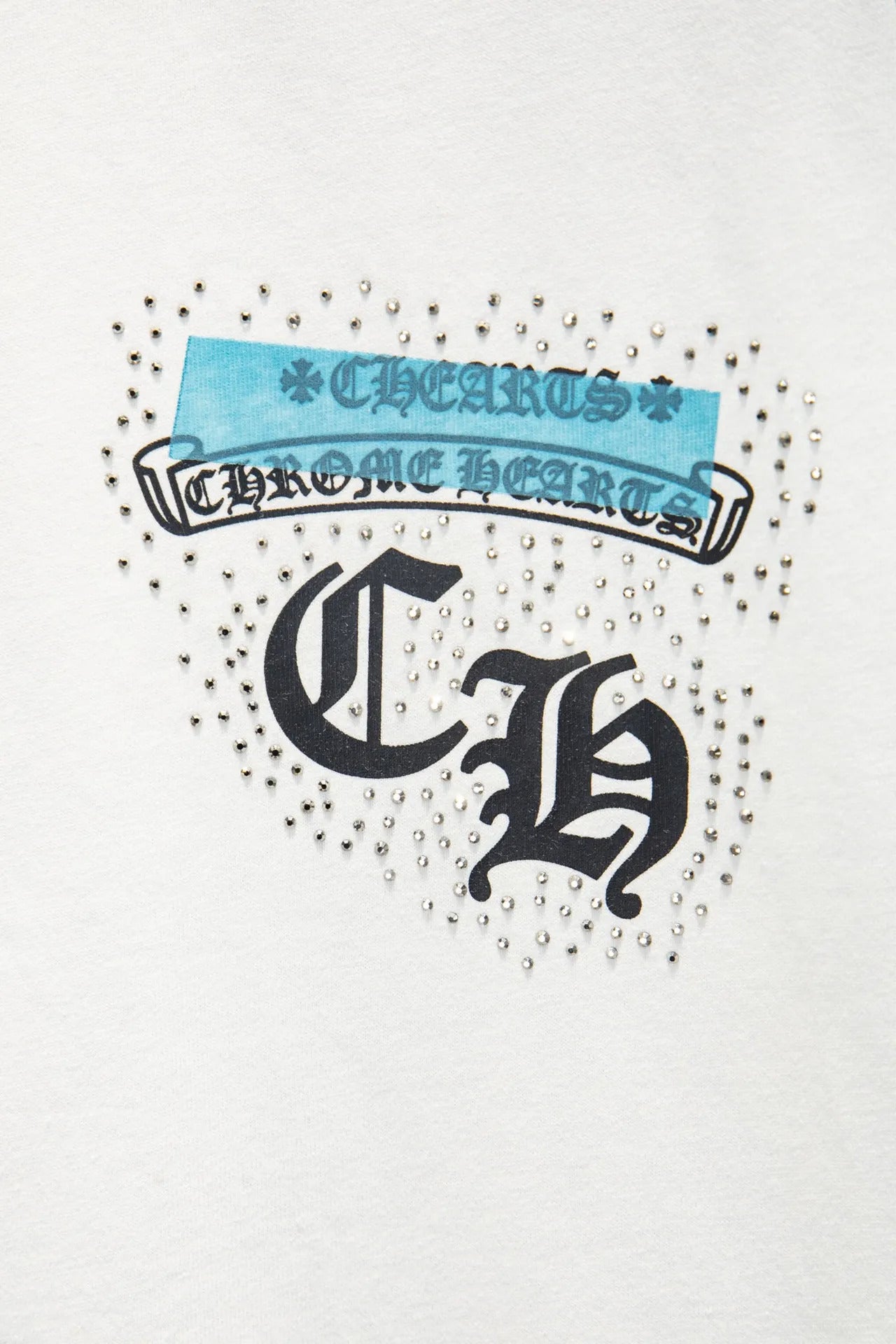 White Chrome Heart T-Shirts